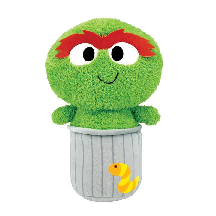 Sesame Street Oscar The Grouch 12" Cuteeze