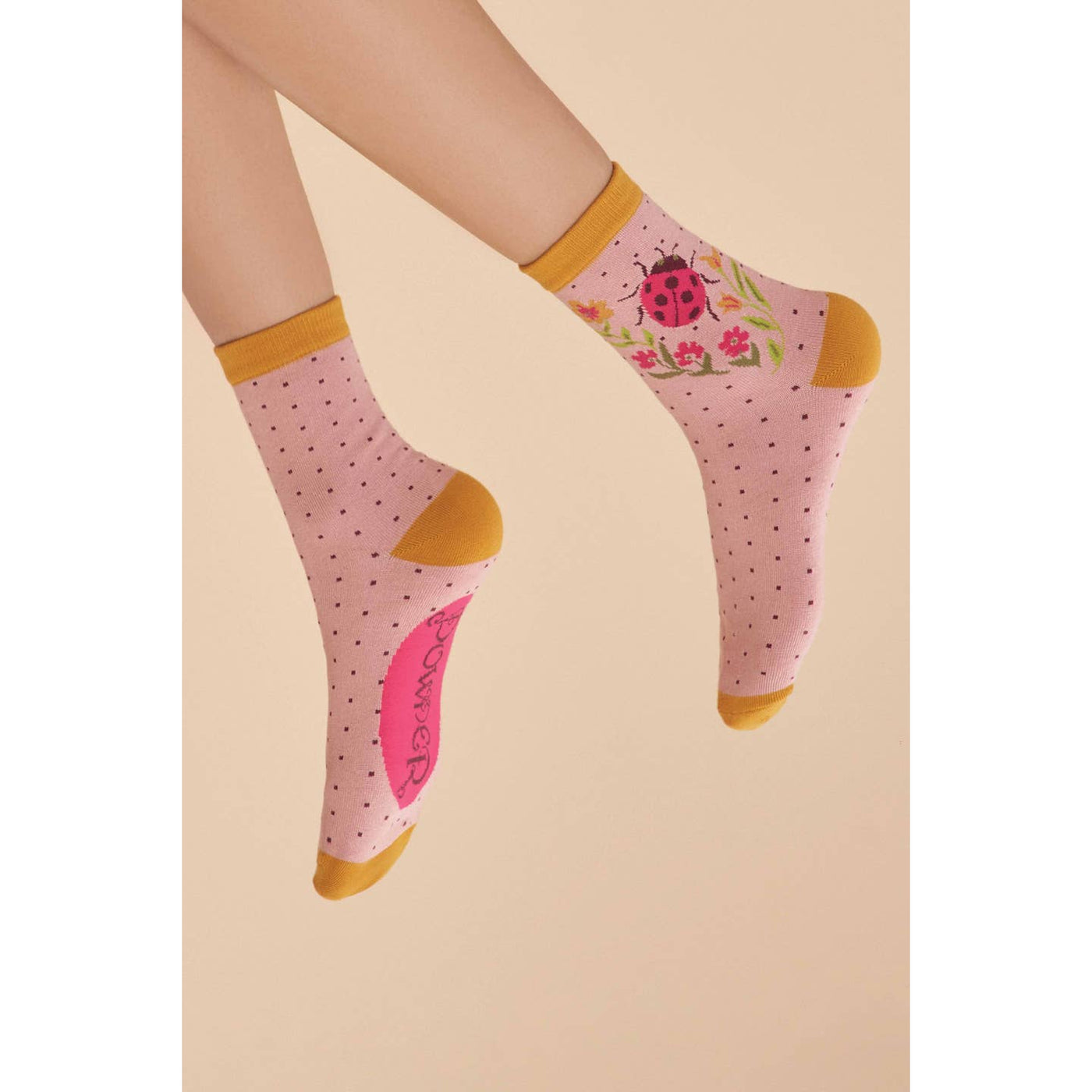 Ladybird Ankle Socks