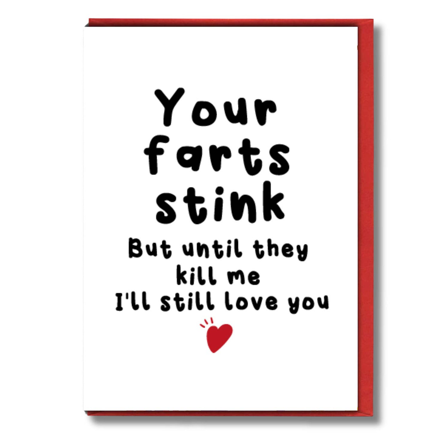 Farts Stink Greeting Card