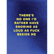 Snoring Greeting Card - Just Fabulous Palm Springs