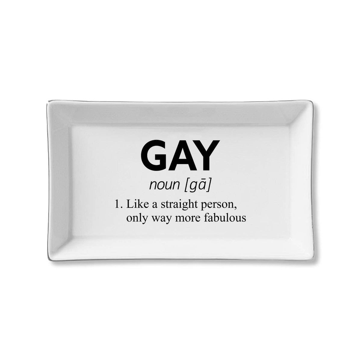Gay Ceramic Tray - Just Fabulous Palm Springs