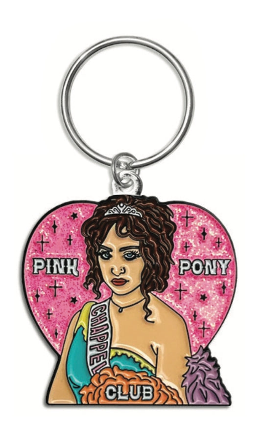 Keychain: Chappel Pink Pony Club