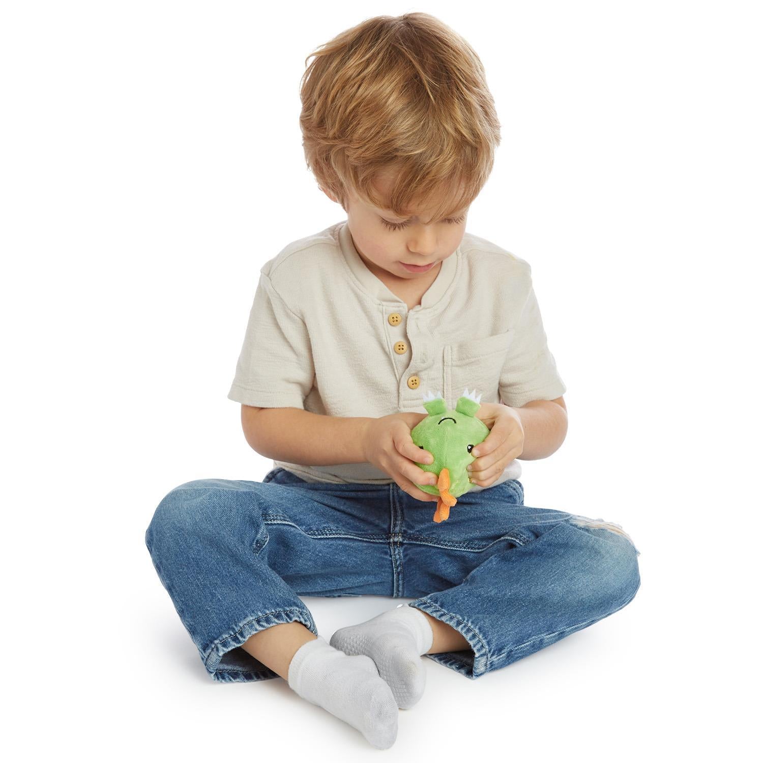 Squish-a-saur Plush Toy - Green