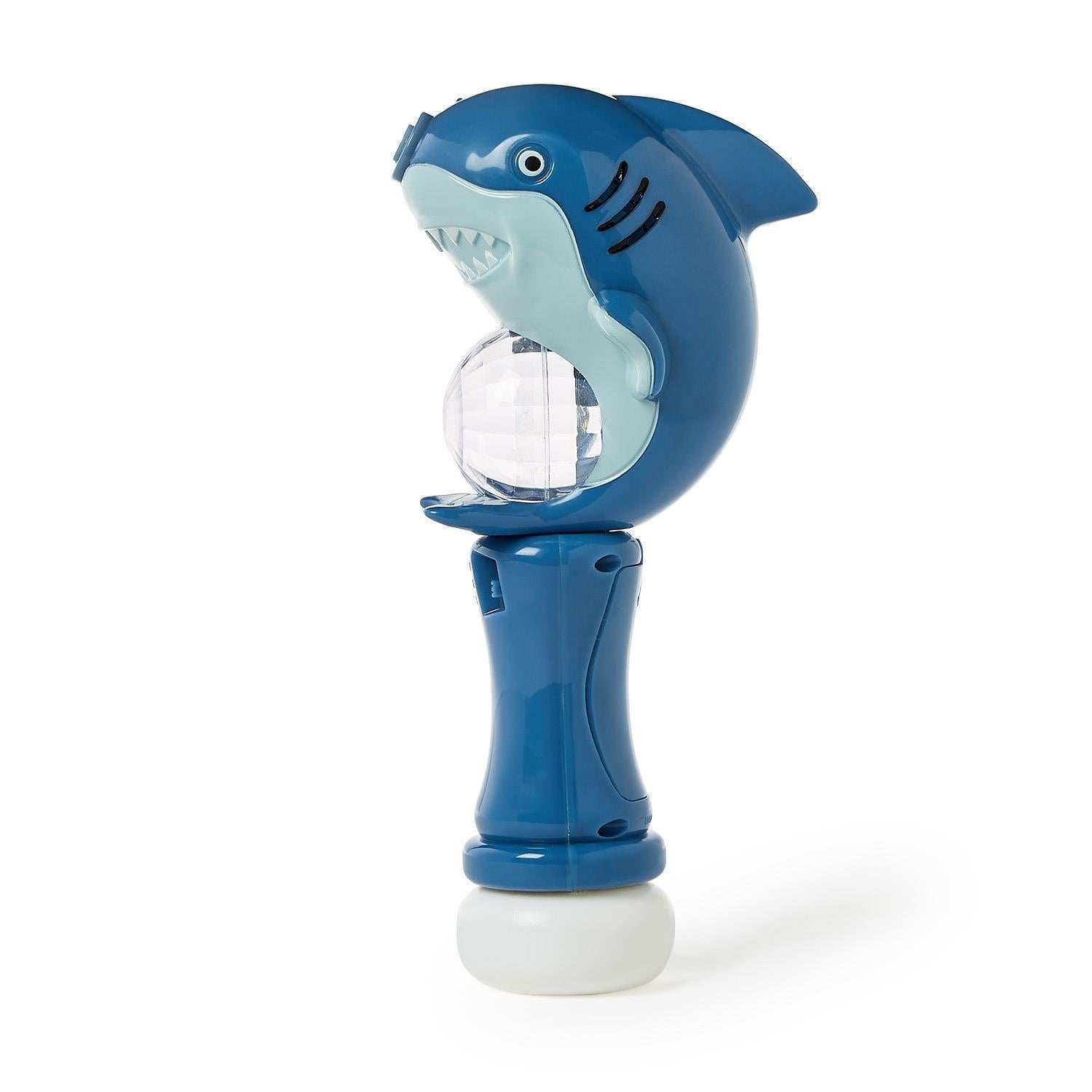 LED Illuminating Bubble Wand Blower - Shark