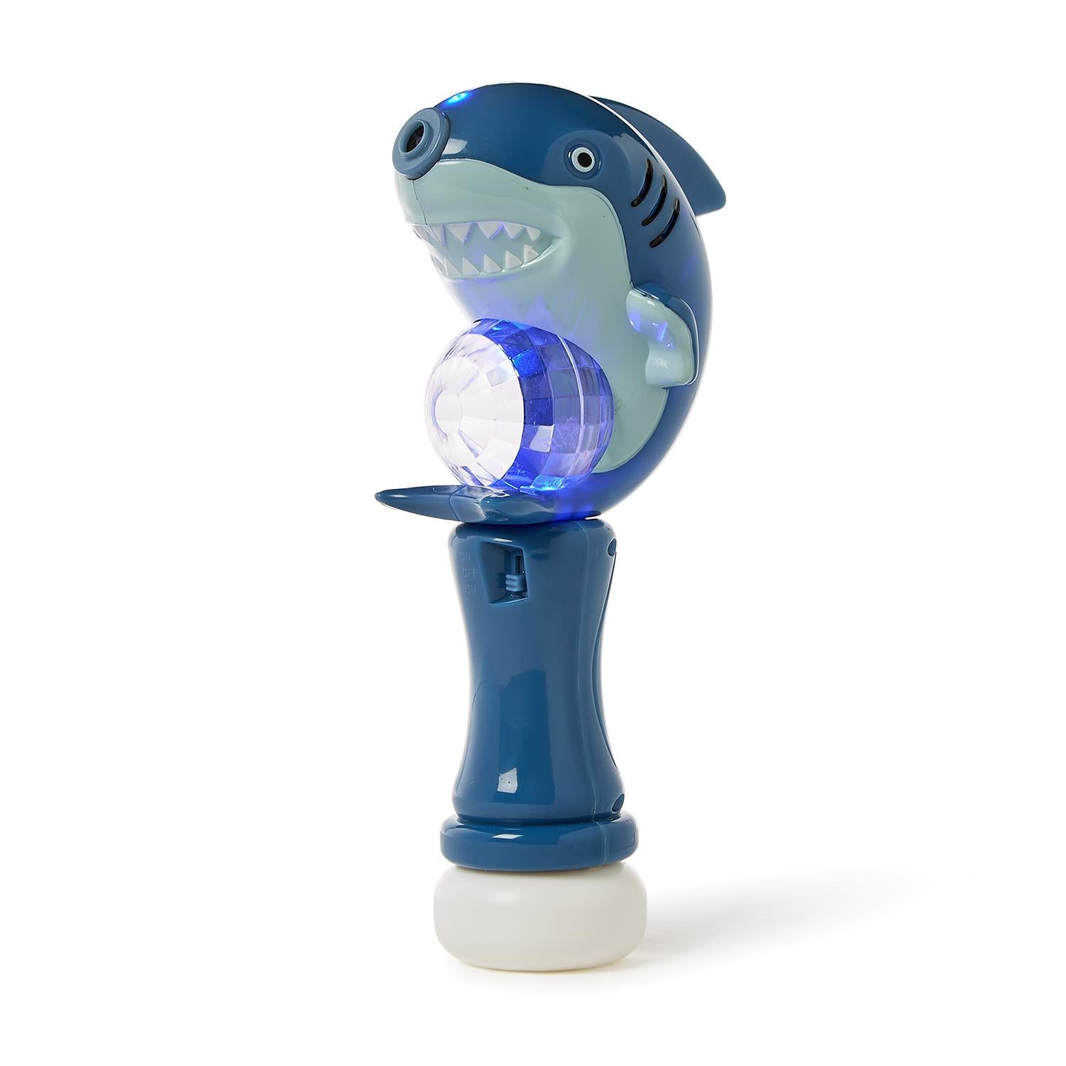 LED Illuminating Bubble Wand Blower - Shark