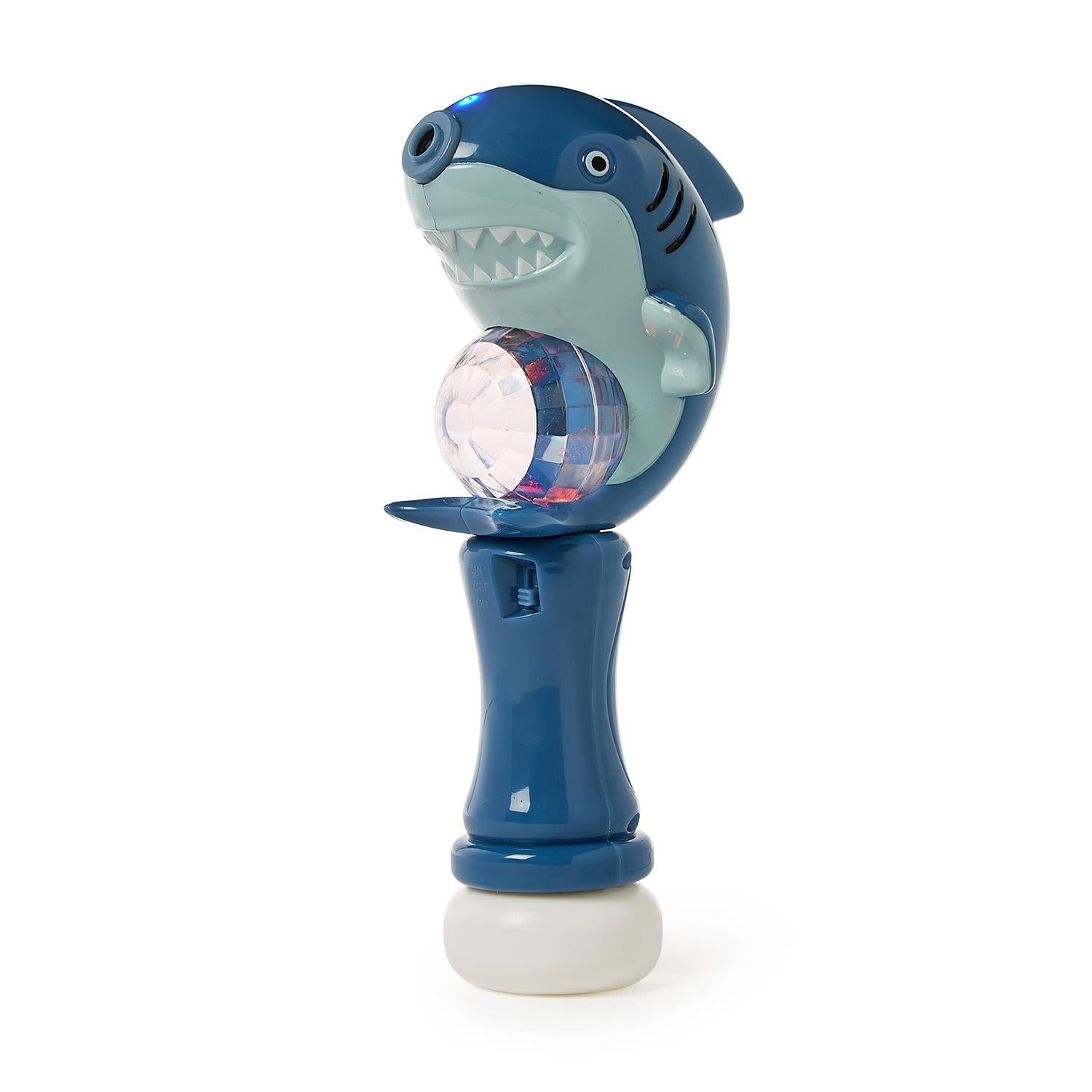 LED Illuminating Bubble Wand Blower - Shark