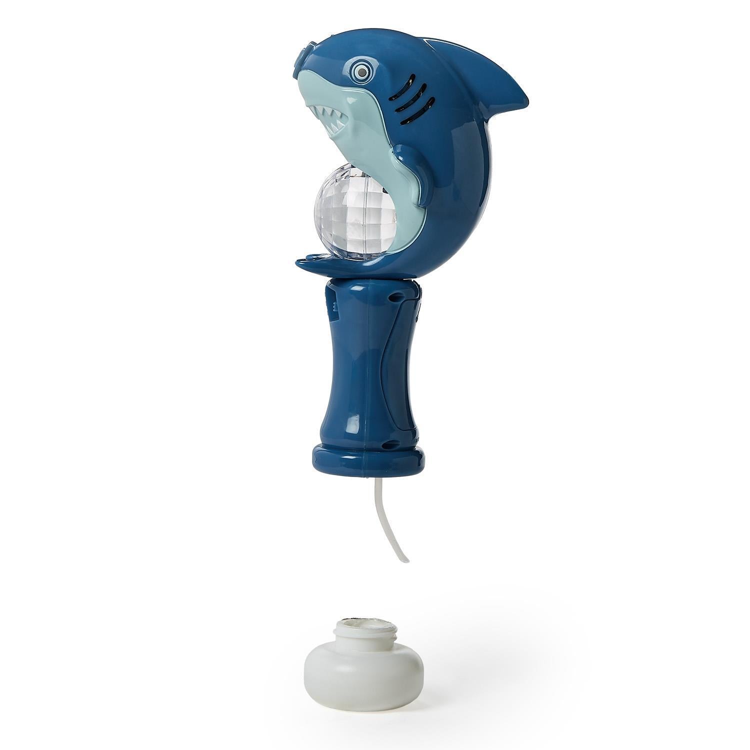 LED Illuminating Bubble Wand Blower - Shark