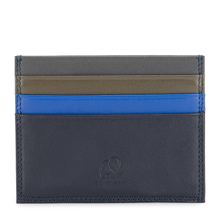 RFID Double Sided Credit Card Holder - Midnight