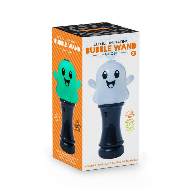 Glow In The Dark Ghost Illuminating Bubble Wand Blower