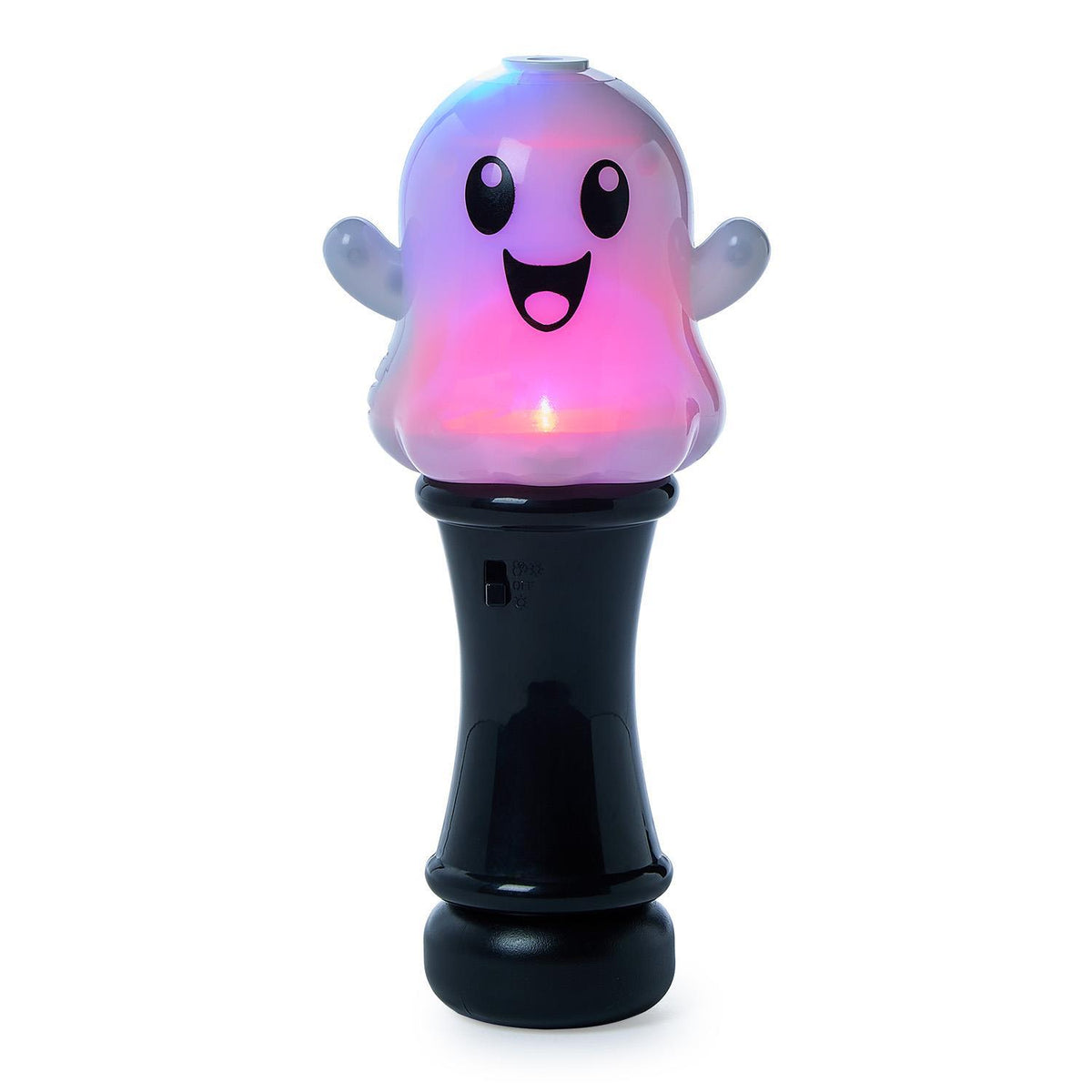 Glow In The Dark Ghost Illuminating Bubble Wand Blower