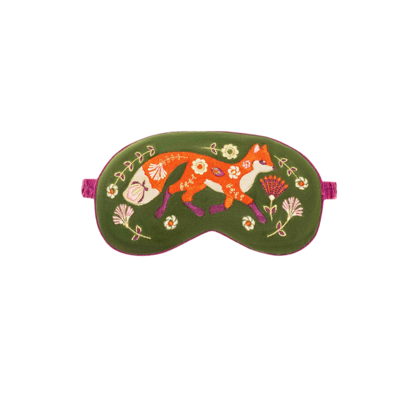 Scandinavian Fox Luxury Velvet Eye Mask