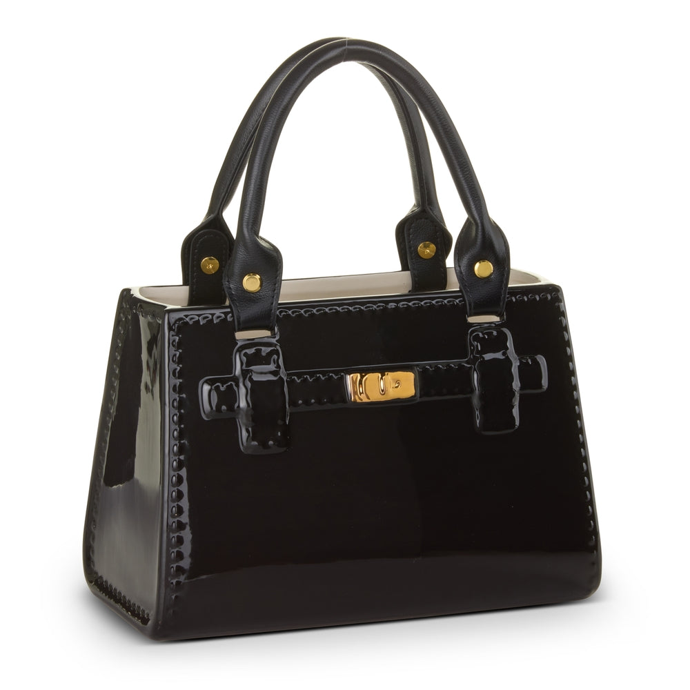 Black Purse Vase