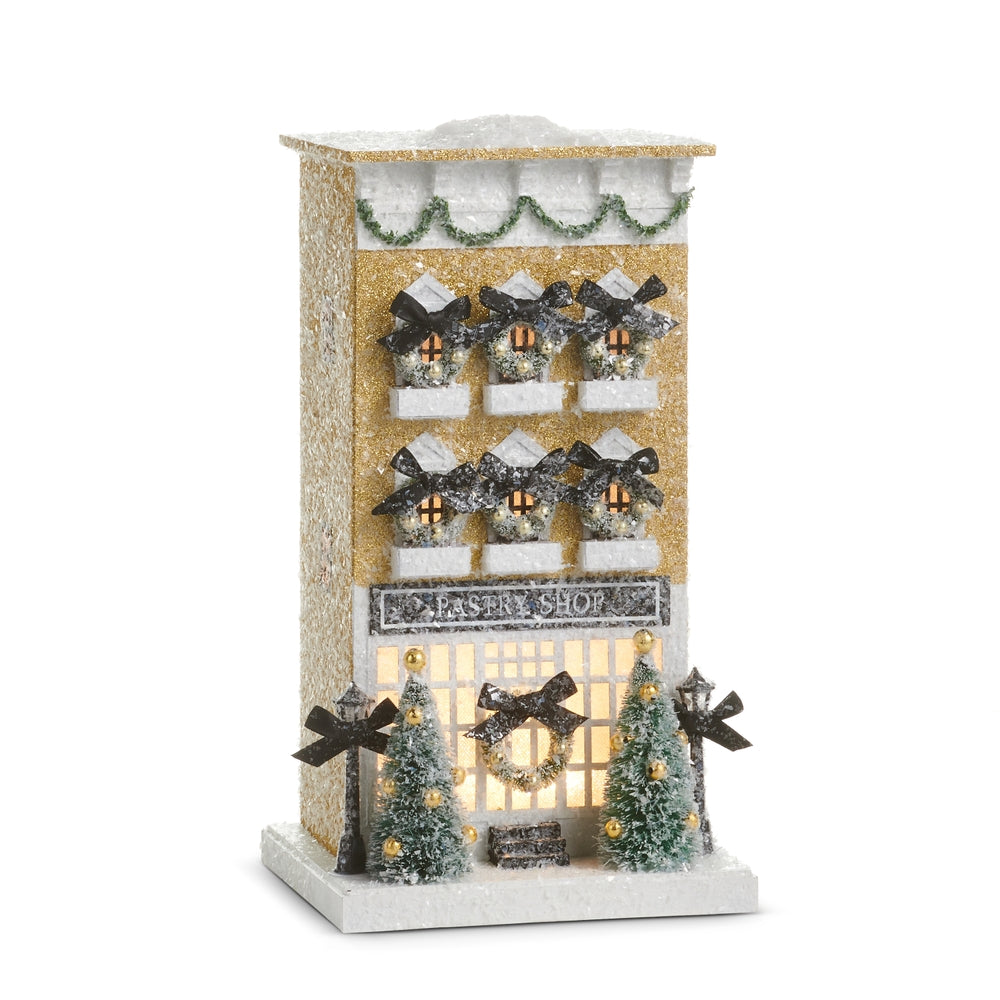 Lighted Paper Pastry Shop