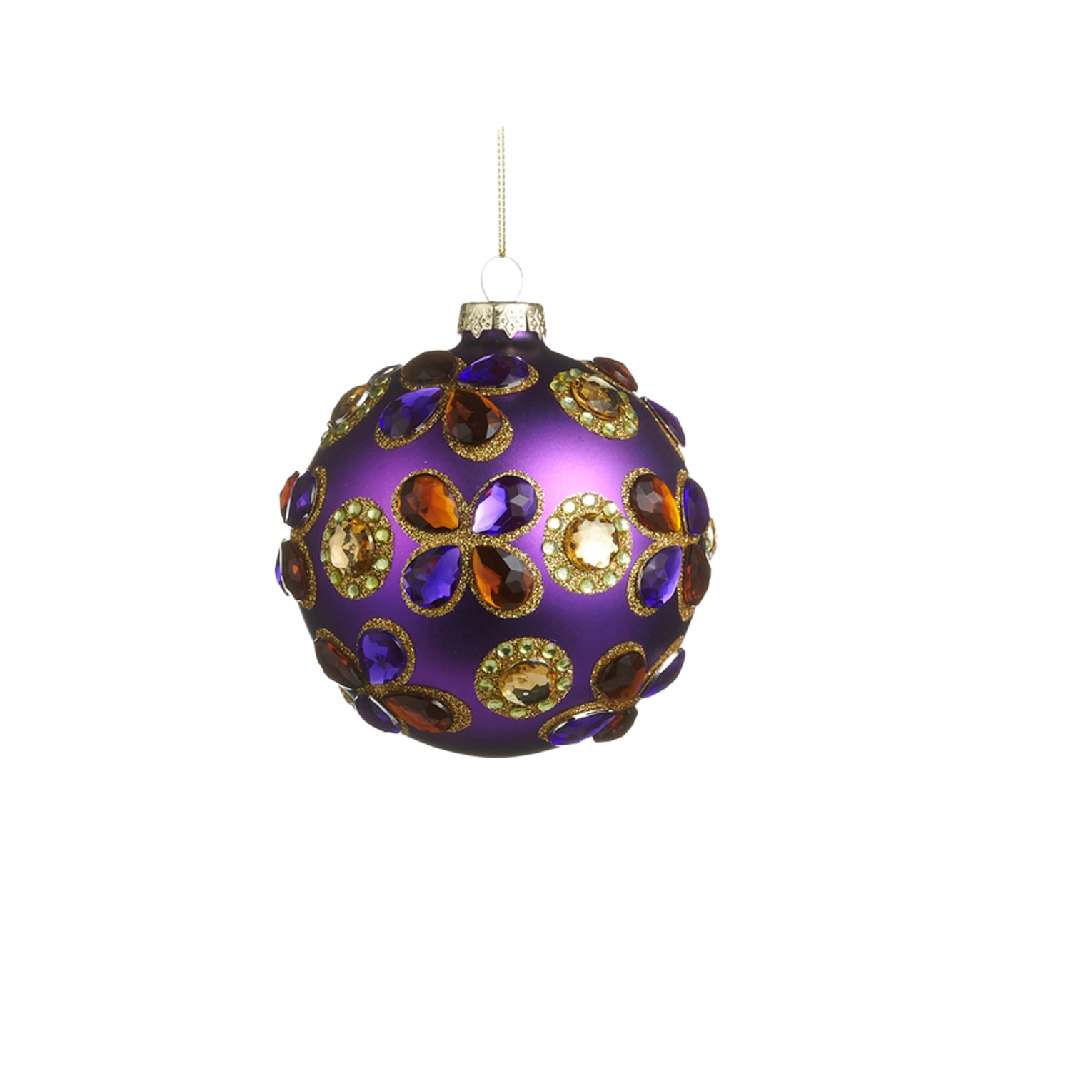 Jewel Ornament - Purple