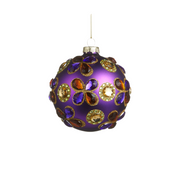 Jewel Ornament - Purple