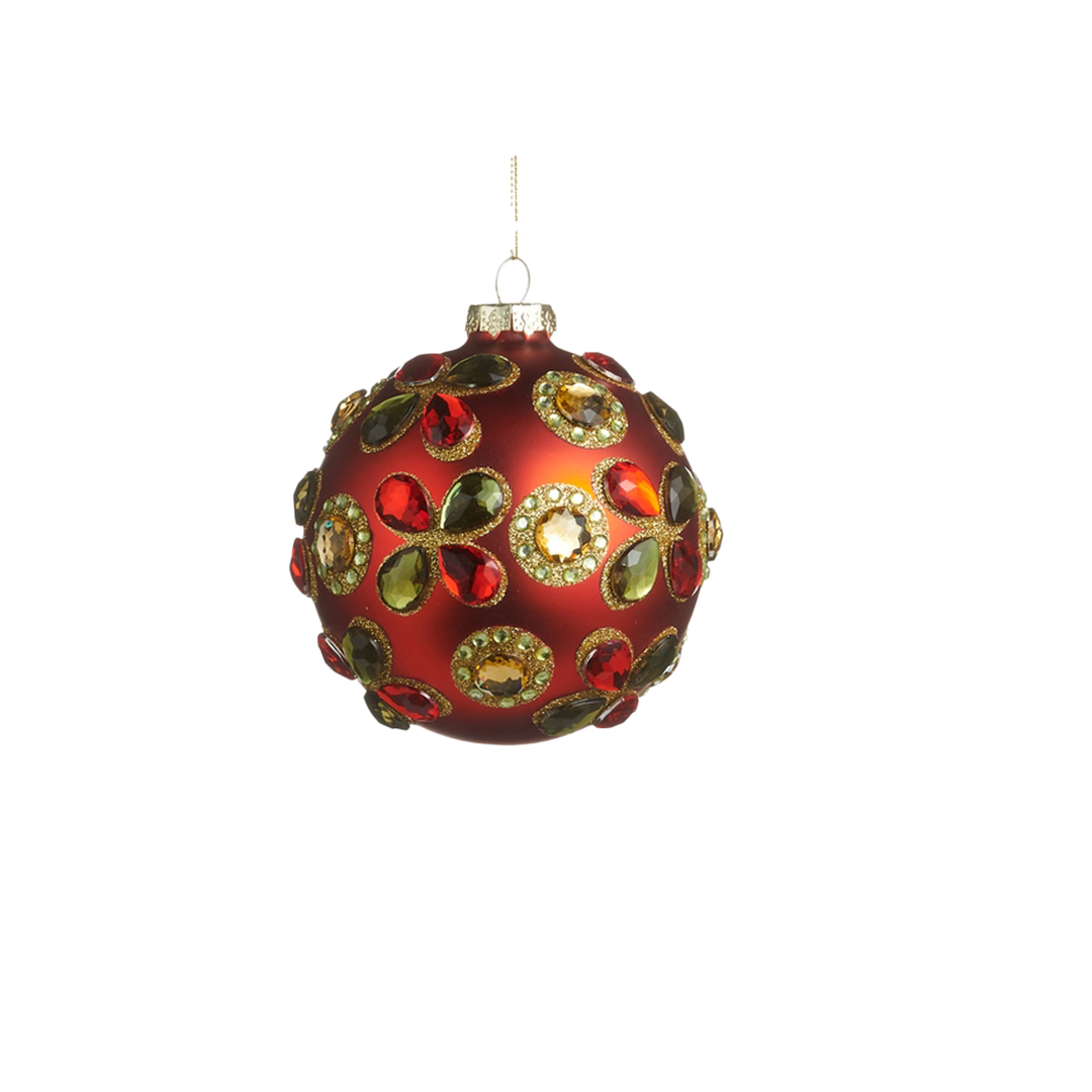 Jewel Ornament - Red