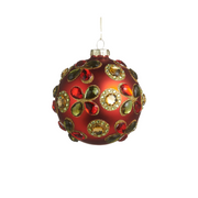 Jewel Ornament - Red