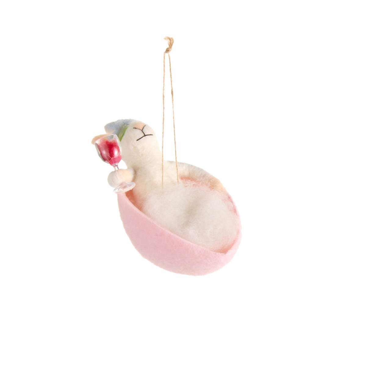 Spa Day Mice Ornament - Bath