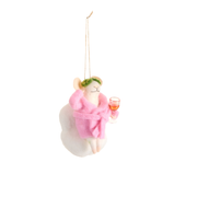 Spa Day Mice Ornament - Chair