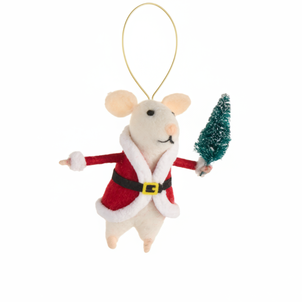 Mice Ornament - Santa