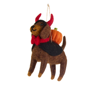 Halloween Dog Ornament - Devil