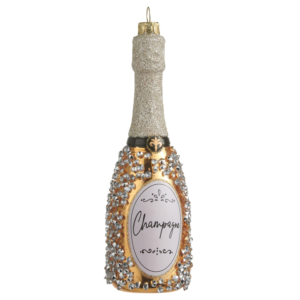 Champagne Bottle Ornament