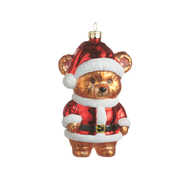 Beary Christmas Ornament - Santa Suit