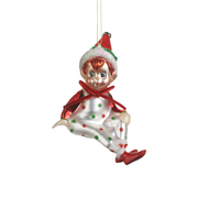 Elf Ornament - Sitting