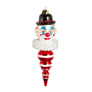 Carnivale Clown Finial Ornament