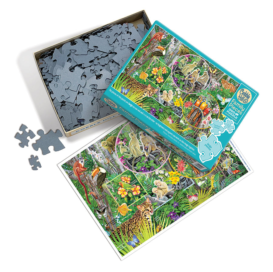 Rainforest Magic Family Jigsaw Puzzle - 350 Pieces