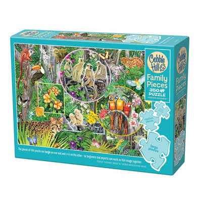 Rainforest Magic Family Jigsaw Puzzle - 350 Pieces