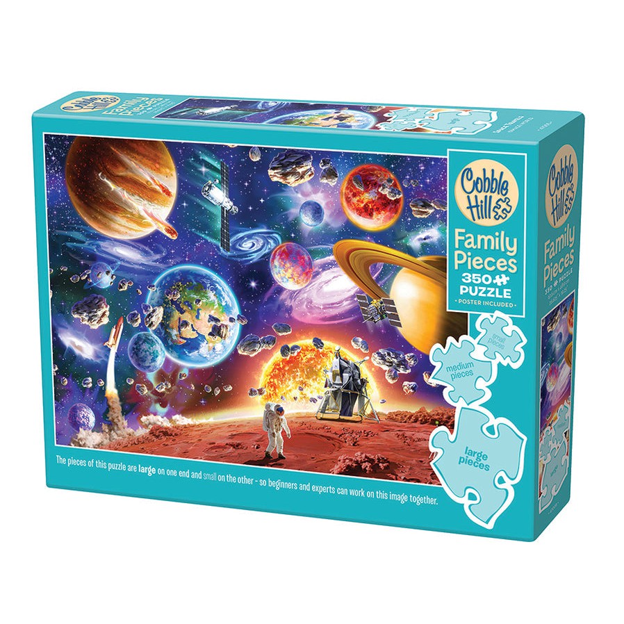 Space Travels Family Jigsaw Puzzle - 350 Pieces
