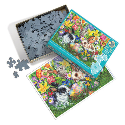 Easter Bunnies Family Jigsaw Puzzle - 350 Pieces