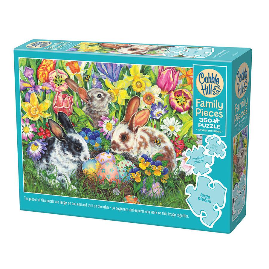 Easter Bunnies Family Jigsaw Puzzle - 350 Pieces