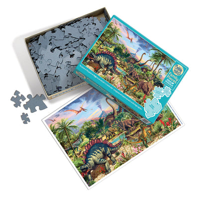 Prehistoric Party Family Jigsaw Puzzle - 350 Pieces