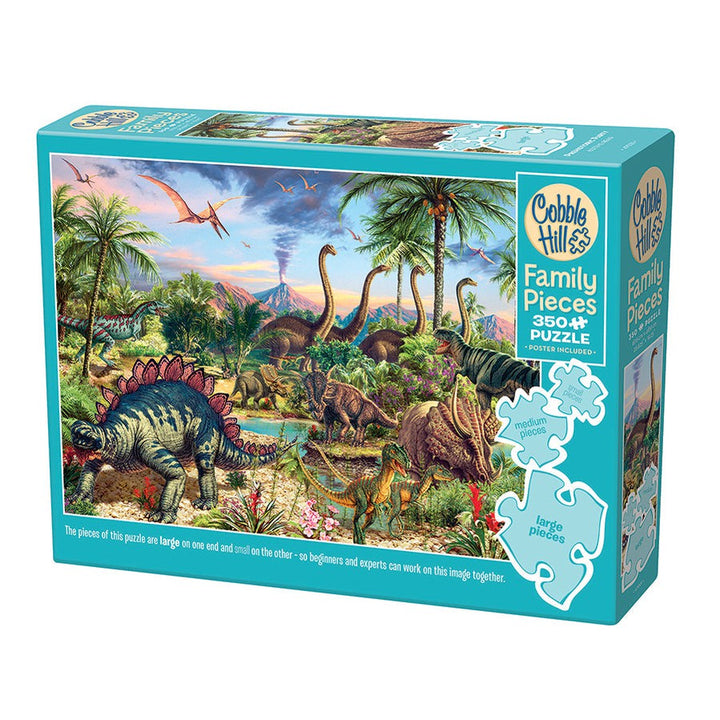 Prehistoric Party Family Jigsaw Puzzle - 350 Pieces