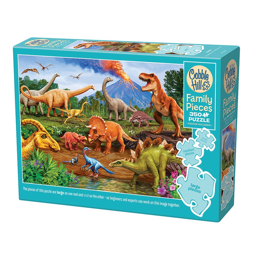 Dinos Family Jigsaw Puzzle - 350 Pieces