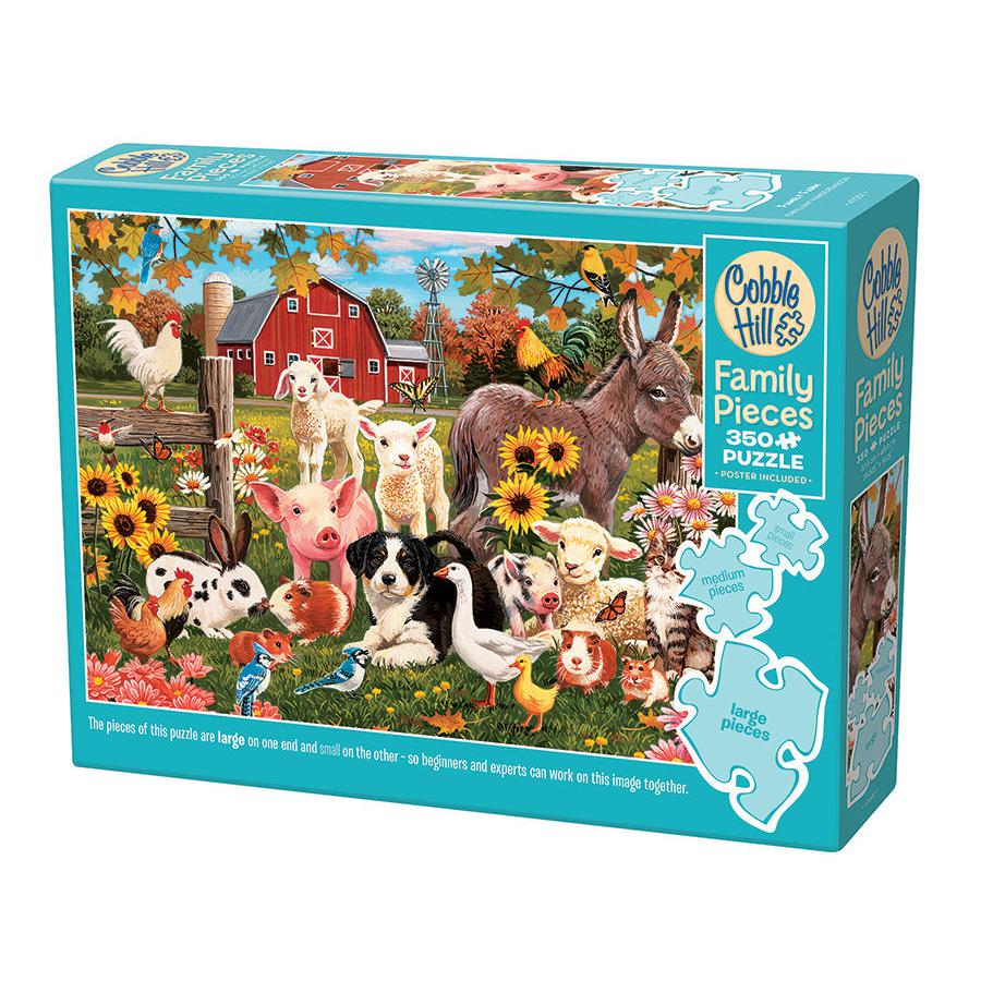 Family Farm Family Jigsaw Puzzle - 350 Pieces