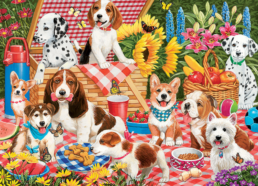 Picnic Party Family Jigsaw Puzzle - 350 Pieces