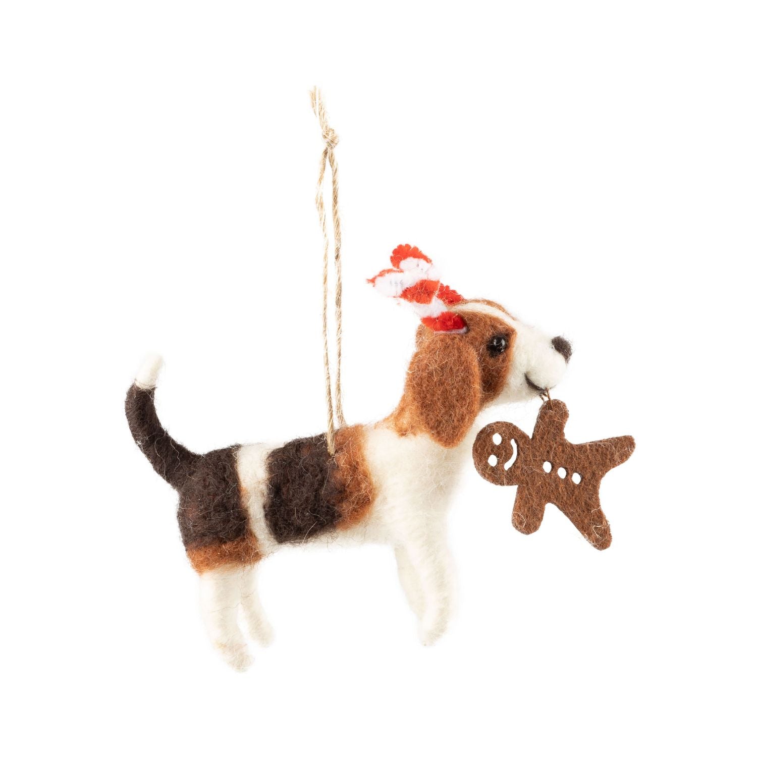 Beagle Felt Ornament