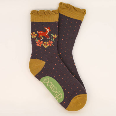 Vintage Fawn Ankle Socks