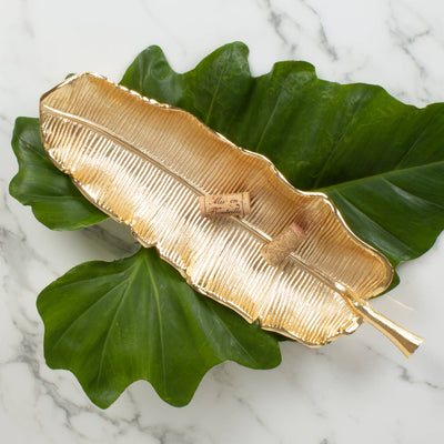 Banana Leaf Vanity Tray