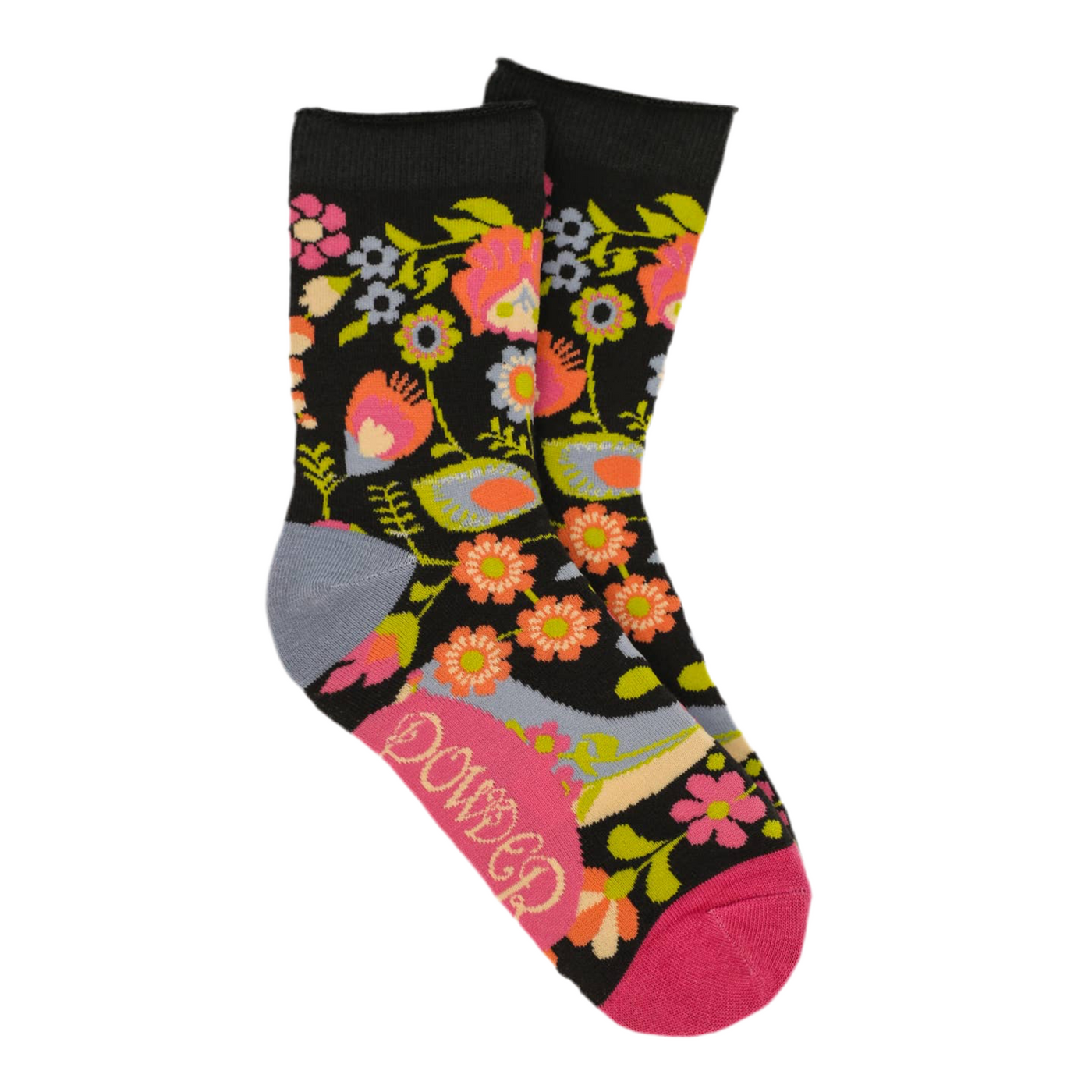 Scandinavian Flora Ankle Socks