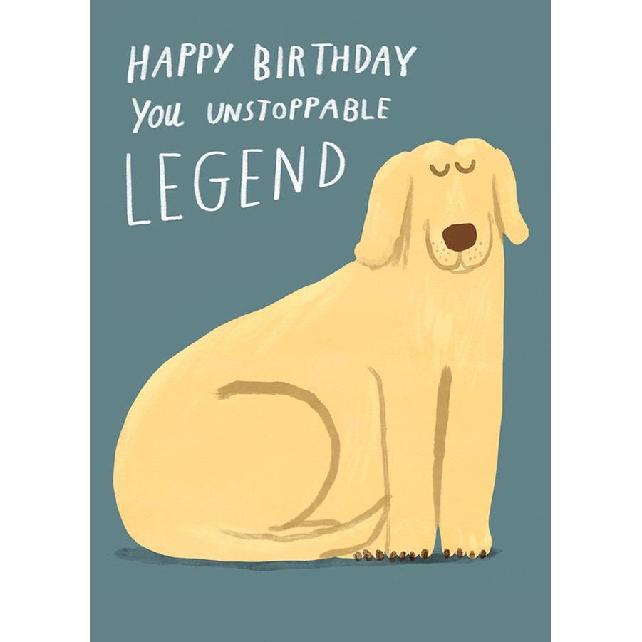 Legend Birthday Card - Just Fabulous Palm Springs