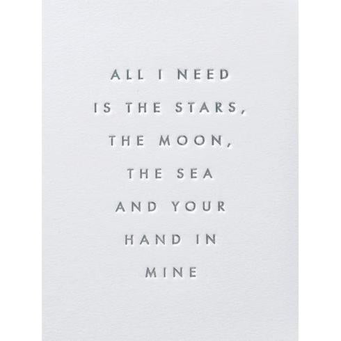 All I Need Greeting Card