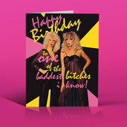Baddest Bitches Birthday Card - Just Fabulous Palm Springs