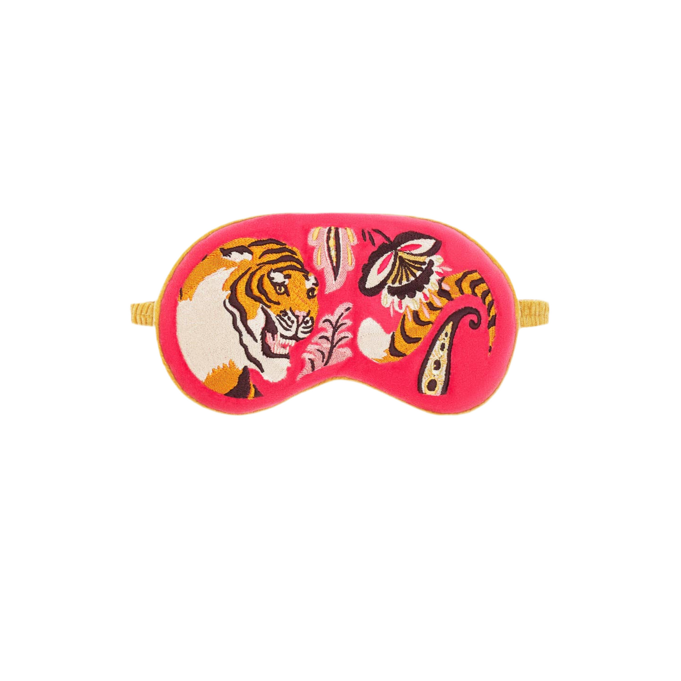 Thrill Of The Tiger Luxury Velvet Eye Mask