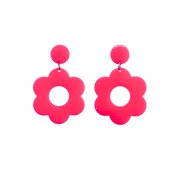Daisy Earrings - Pink