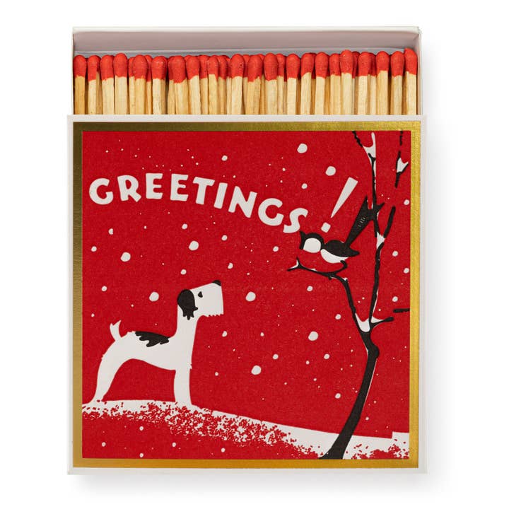 Winter Greetings Christmas Matches