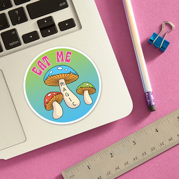 Die Cut Sticker: Magic Mushroom